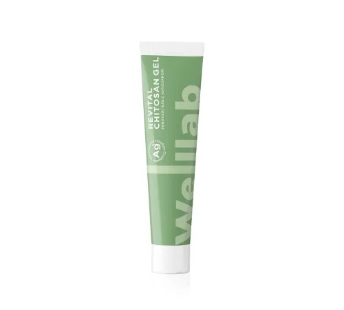 Welllab Revital Gel, 50 мл — гель с карбоксиметилхитозаном, сабельником, центеллой, корой ивы и серебром, артикул 070767