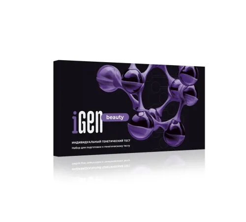 Генетический тест iGen beauty — кожа, волосы и механизмы старения по 34 генам